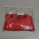 Augiris  Women's High Waist Lounge Yoga Shorts with Pockets, M, RED
