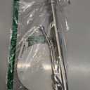 Paper Towel Holder, Stainless Steel, Marble Base, countertop with Adjustable Tension arm (Grey Starlight)