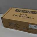 Spice Rack Kitchen Cabinet Organizer- 3 Tier Bamboo Expandable Display Shelf Yellow