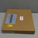 KINLINK 12x12 Picture Frame, Black Square Solid Wood Frames for Pictures 8x8 with Mat or 12x12 without Mat, Wall Display Photo Frames Black 4 Pack