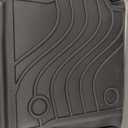 Sunsdrew Floor Mats for Toyota Corolla Sedan 2014-2019 (Not for Hatchback), All Weather Car Mats 2 Rows Floor Liners for Corolla Accessories, TPE Rubber Raised Edge