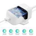 ALERTCAM Outdoor Power Adapter for Stick Up Cam Battery/Plug-in 3rd Gen, 25 ft Weather Resistant Charging Cable with Barrel Plug Continuously Charge Your Security Camera, White