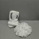 Qulable 4 Pack EasyWring Spin Mop Refill Replacement Heads - Microfiber, Compatible with Triangle Spin Mop, Multi-Surface Cleaning