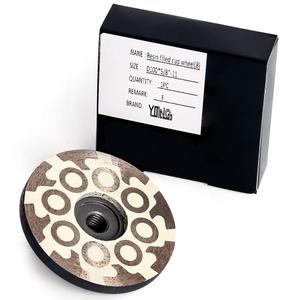 YIJING 4" Diamond Cup Wheel Resin Diamond Grinding Cup Wheel Fine Grit with Thread 5/8-11 for Grinding Stone Concrete and Tiles
