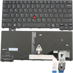 BestParts Backlit Laptop Keyboard Replacement for Lenovo Thinkpad T14 Gen 5 L14 Gen 5 P14s Gen 5 US Layout with TrackPoint 5N21M37895 5N21M38124 5N21M38296 5N21M38521