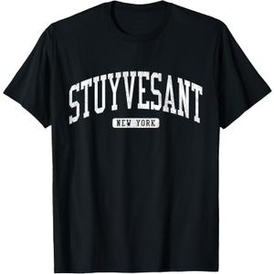 Stuyvesant New York NY JS03 College Univesity Style T-Shirt S