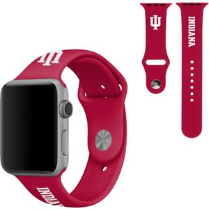 SOAR NCAA Silicone Watch Band 38mm, Indiana Hoosiers