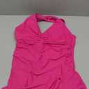 Tempt Me Women One Piece Swimdress - Tummy Control Swimsuit with Skirt Twist Front Bathing Suits 2025 Swimwear, Size L