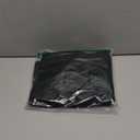 Encasa XO Table Runner 13"x118" Long | Cotton Canvas Fabric | Jet Black Solid Color | Machine Washable & Durable