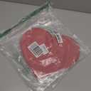 Remerry Leather Heart Placemats Set of 6 Red Heart Shaped Place Mats Waterproof Washable Table Kitchen Mats for Kitchen Dining Decor(Classic,Red,11.81 x 10.24'')