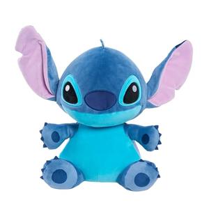 Disney Stitch Comfort Weighted Plush Stitch, Stuffed Animal, Alien, Blue, Kids Toys for Ages 3 Up by Just Play