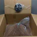 Arturesthome 1 Light Boho Rattan Pendant Light Fixture 23.6" Coastal Retro Woven Ceiling Chandelier Hanging Lamp for Farmhouse Living Dining Room Coffee