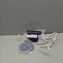 Travel Steamer Iron for Clothes Mini - Portable Ironing Machine Travel Small Size Portable Steamer Travel College Dorm Home Essentials (Blue)