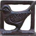 Exquisite Vintage Cast Iron Napkin Holder With Playful Standing Animal Motif - Elevate Elegance And Functionality In Your Table Setting (Birdie)