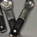 OXO Good Grips 4 Piece Stainless Steel Measuring Spoons with Magnetic Snaps