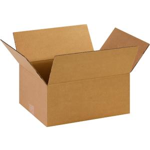 PARTNERS BRAND 14 x 11 x 6 Corrugated Cardboard Boxes, Medium 14"L x 11"W x 6"H, Pack of 25 | Shipping, Packaging, Moving, Storage Box for Home or Business, Strong Wholesale Bulk Boxes