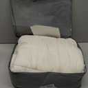 Mr. Sandman Weighted Blanket for Adults, Heavy Blanket for Woman, Man Sleeping/Calm, Soft and Cozy Weighted Throw Blankets, Machine Washable, 60 x 80in, 15 lbs, White