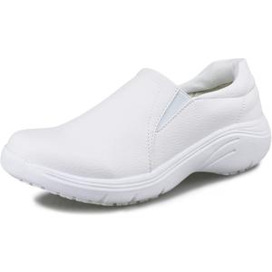 Hawkwell Women's Slip On Lightweight Slip Resistant Comfort Nursing Shoes (10)