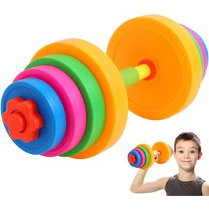 BESPORTBLE Adjustable Boys and Girls Dumbbell Set Water-Filled Weight Training Toys for Boys and Girls Lightweight Exercise Equipment for Kindergarten Fitness Fun and Engaging Workout