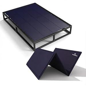 Jadéal Queen Size Bunkie Board, 60'x76', 10mm Thick, 2 Pieces - Modern, Low Profile Bed Support, Noise Minimizing, Moisture Resistant