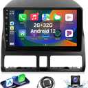 Leadfan Android Car Stereo Radio for Honda CRV 2002 2003 2004 2005 2006 with Wireless Carplay Android Auto 9'' Touch Screen in-Dash Bluetooth WiFi GPS Navigation Unit Mirror Link SWC Backup Camera