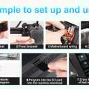 Creality CR Touch Auto Bed Leveling Sensor Kit for 3D Printer with Metal Push Pin for Ender 3/Ender 3 V2/Ender 3 Pro/3 Max/Ender 5 pro/CR-10 with 32 Bit V4.2.2/V4.2.7 Mainboard