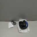 Fachixy Wireless Gaming Headset with Microphone for PC, PS5, PS4, Bluetooth Gaming Headphones - Fast Charge 50Hr Battery, Cool LED Lights for Switch, Laptop, Mobile, Mac 2.4GHz Gamer Headset, Blue