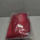 HyDren 84 Inch Velvet Christmas Tree Skirt Gold Bronzing Embroidery Christmas Tree Decorations Vintage Party Favors Rustic Holiday Thanksgiving Day Decoration (Red)