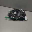 Blooming Jelly Womens High Waisted Bikini Set Gold Metal Two Piece Swimsuits Tummy Control Tie Knot 2025 Bathing Suits (Large, Black)