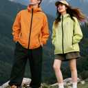 RINJOY Rain Jacket for Men Waterproof Lightweight Packable Raincoat with Hood for Adult Travel Hiking Cycling (EXP 12/31/36)