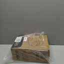 Gourmia Belgian Waffle Maker  Compact Design with Upright Storage, Adjustable Browning, and Easy-Clean Nonstick Ceramic Plates, Stainless Steel