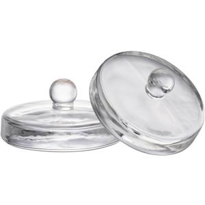 Gallon Fermentation Weight, 3.75inch Large Glass Fermenting Weight for Gallon Jar, Pack of 2