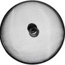 HOLIDYOYO 1Pc Round Stainless Steel Plate Cover Food Protector for Dining Table Modern Black Mesh Design Outdoor Picnics Kitchen Use : Home & Kitchen