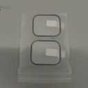 Misxi 2 Pack Tempered Glass Case Compatible for Apple Watch Series 11 (2025) Series 10 46mm, Hard PC Screen Protector Ultra-Thin Lightweight Scratch-Resistant Cover for iWatch, 1 Black + 1 Transparent