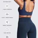 Aoxjox Women's Workout Sports Bras Basic Baddie Fitness Training Gym Bra Yoga Crop Tank (M)