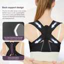 Posture Corrector for Women-Back Brace Support-Adjustable Shoulder Straightener forUpper Spine Support- Neck, Shoulder, Clavicle and Back Pain Relief (S/M)