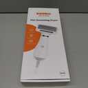 2-in-1 Dog Hair Dryer with Slicker Brush for Small-Sized Dogs and Cats | Pet Hair Dryer | Dog Blow Dryer | 300 Watts, 75-85 dB, Adjustable Temperature, Overheat Protection