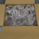 JOLLY CHEF 24 Pack Stemless Plastic Champagne Flutes 9 oz, Crystal Clear Stemless Plastic Toasting Glasses, Clear Disposable Unbreakable Drinkware Ideal for Wedding, Birthday, Party