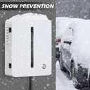Charger Station Box Compatible with Tesla Gen 3 Wall Connector and ChargePoint EV Charger, Cable Organizer Holder Lock Cover Outdoor Rainproof, Snowproof, Dustproof, Theftproof, Rustproof