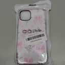 Compatible for iPhone 14 Plus Case Pink Bows Florals Wildflowers Aethetic Design [Compatible with Magasfe] Shockproof Soft TPU and Hard Shell Protection Cute Phone Case for iPhone 14 Plus