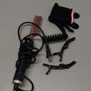 Hot Comb for Lace Front Wigs, Ceramic Electric Straightening Combs with 14 Temperature Settings & Auto Shut Off, Dual Voltage Travel Pressing Comb Set for Black Women Hair