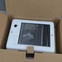 Cadet Com-Pak Electric Wall Heater Complete Unit With Thermostat (Model: CSC202TW, Part: 67507), 6825/5120 BTU, 240/208 Volt, 2000/1500 Watt, White