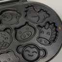 Animal Mini Waffle Maker for Kids, Mini Pancakes Maker Machine with 12 Different Animal Pancake Molds, Small Waffle Maker Iron, Excellent Christmas Gift for Kids & Adult