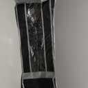 ProPik Holiday Wrapping Paper Storage Organizer Bag with Pocket and Handles Including Hanging Loop Heavy Duty Material with Clear Window 47 X 10 X 10 Inch Fits 40 Inch Long Rolls (Black, 1 Count)