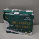 LUMARA Inflatable Bed Rail for Toddlers 2 Pack - Portable Travel Bed Bumpers for Kids Fits Twin Full Queen King Size Beds - Non-Slip Safety Guard Rails