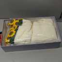 51" Crochet Flower Bouquet Throw Blanket, Handmade Knitted Daisy Flowers Blanket, Cute Romantic Gift for Her Girlfriend Mom Mothers Day Valentine Wedding Anniversary Christmas Women Birthday Gifts