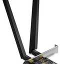 TP-Link WiFi 7 BE9300 PCIe WiFi Card Archer TBE552E| Tri-Band Network Card for Desktop PC| Bluetooth 5.4 | High-Gain Antenna | MLO, WPA3| Supports AMD/Intel Motherboard| Not Compatible w/Windows 10