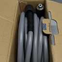 Universal Pressure Washer Hose Replacement for Greenworks Power Washer Hose, 25-Foot Replacement for Greenworks Electric Power Washer High Pressure Hose Attachment