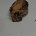 TRIWORKS Vintage Floral Boho Print Cork Belt 70s Style For Women's Jean Dress (Fit Size 25"-29")