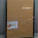 VEVOR 24 x 36 Cork Board, Large Bulletin Board with Black MDF Frame, Wall Mounted Pin Board for Office, School and Home Decor, Hanging Message Board for Pictures and Notes, 10 Push Pins Included
